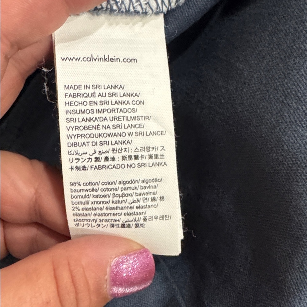 Calvin Klein High Rise Skinny Ankle Pants.  Sz 31 - Picture 9 of 10
